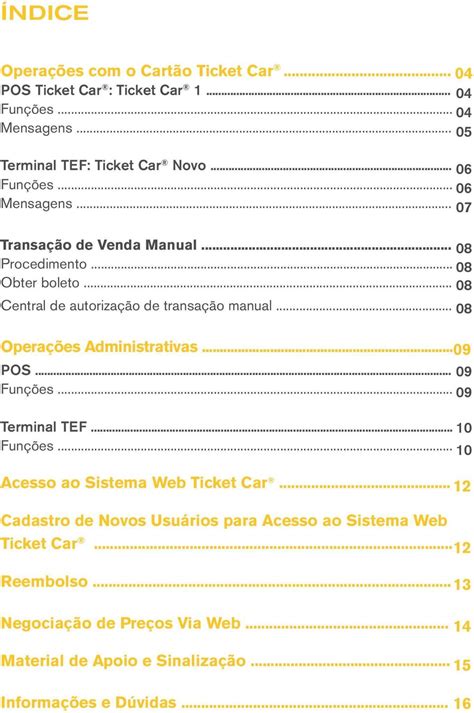 taxa administrativa ticket car registro de preços
